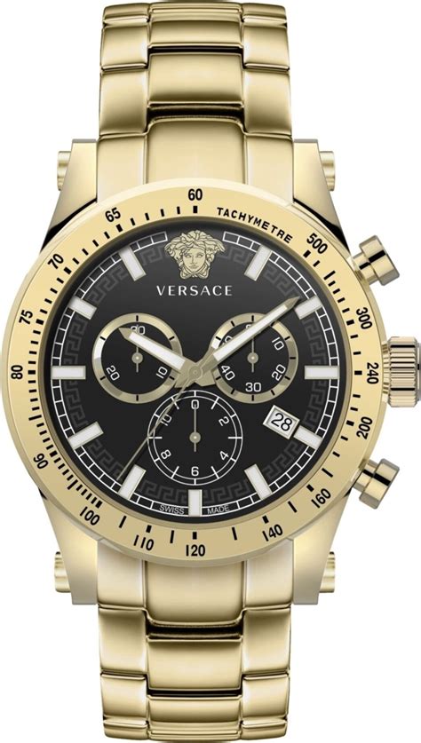 versace diamond watch|versace chrono sporty watch.